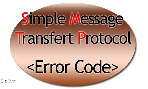 Code erreur SMTP Code erreur SMTP